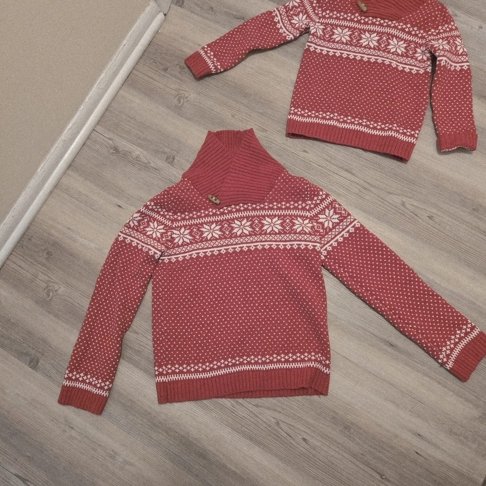 Tahari Holiday Sweater Unisex Size M - Picture 2 of 9